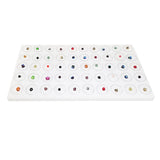 50 Gemstone Jar Tray Liner -Nile Corp