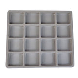 Flocked Plastic Jewelry Tray Insert (16)-Nile Corp
