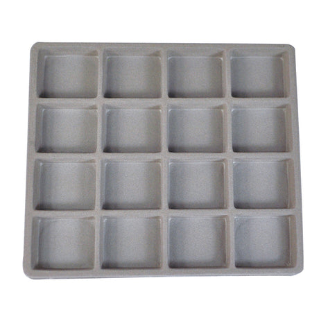 Flocked Plastic Jewelry Tray Insert (16)-Nile Corp