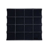 Black Velvet Jewelry tray insert,(16) compartment -Nile Corp