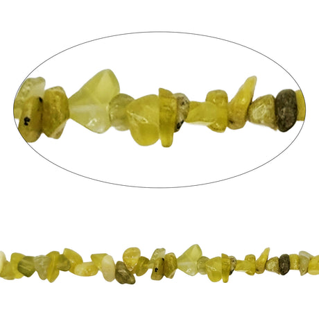 #BS-1132PS Gem Olive New Jade Natural Gemstone Chips
