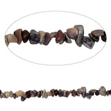 #BS-1188PS Flower Agate Natural Gemstone Chips