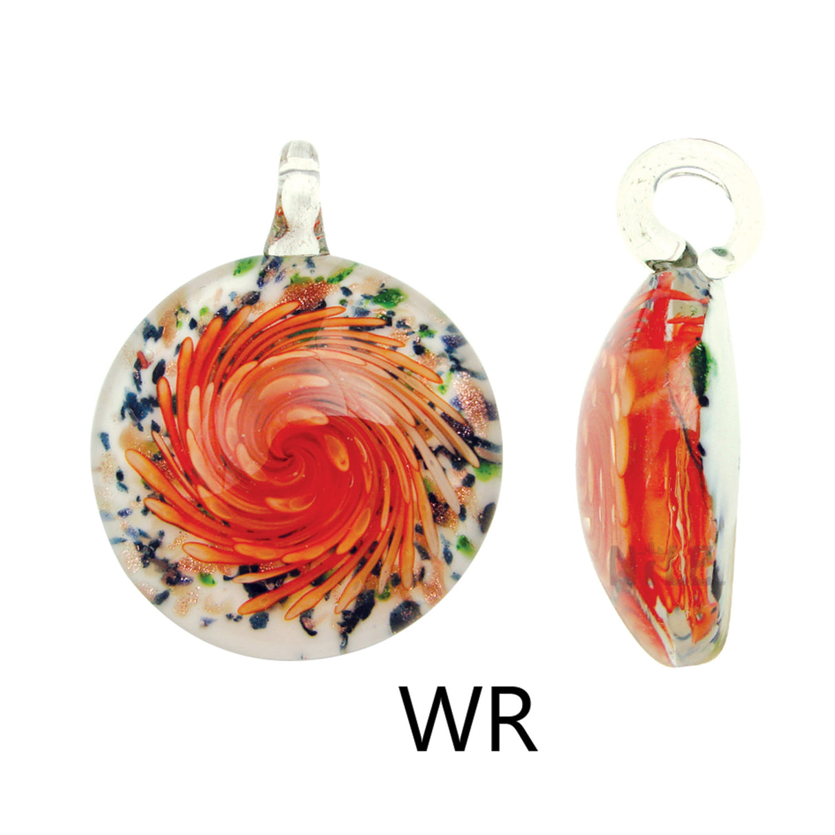 Lampwork Glass Pendant-Nile Corp