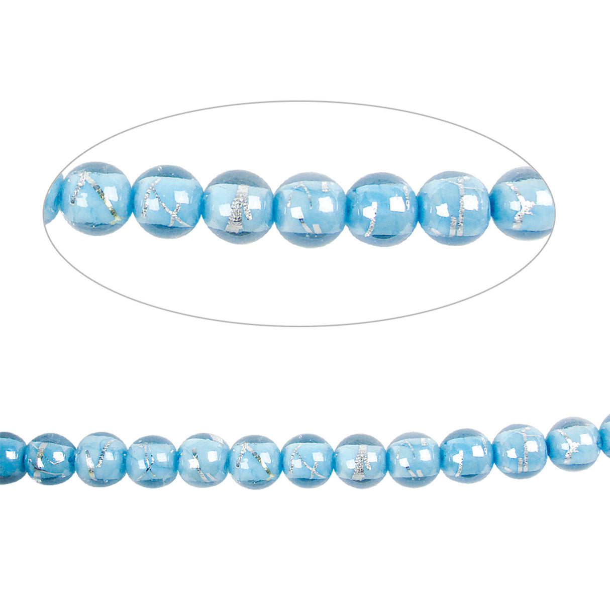 Foil Glass Beads-Nile Corp