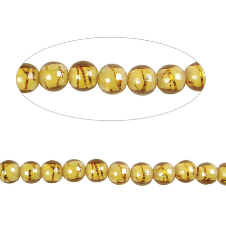 Foil Glass Beads-Nile Corp
