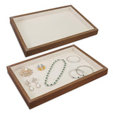 Multi-functional Bamboo Wood Jewelry Tray
