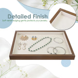 Multi-functional Bamboo Wood Jewelry Tray