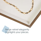 Multi-functional Bamboo Wood Jewelry Tray