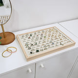 #BW222-1   Bamboo Ring Tray Jewelry Display 