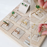 #BW6700  Wood Jewelry Display Set