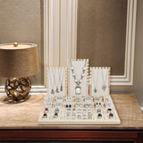 #BW6700  Wood Jewelry Display Set