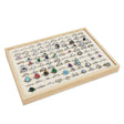 #BW92-100   Bamboo Ring Display Jewelry Tray
