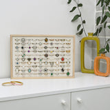 #BW92-100   Bamboo Ring Display Jewelry Tray