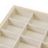 #BW96-30 Solid Bamboo Wood Jewelry Tray - Necklace Ring Tray Earrings