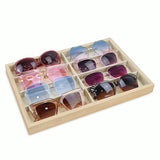 #BWEY08 Bamboo eyewear tray for 8 pairs of sunglasses