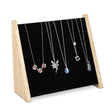 #BWTR68-H   Bamboo Jewelry Necklace Display Stand for Necklaces