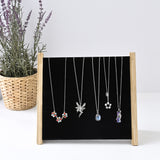 #BWTR68-H   Bamboo Jewelry Necklace Display Stand for Necklaces