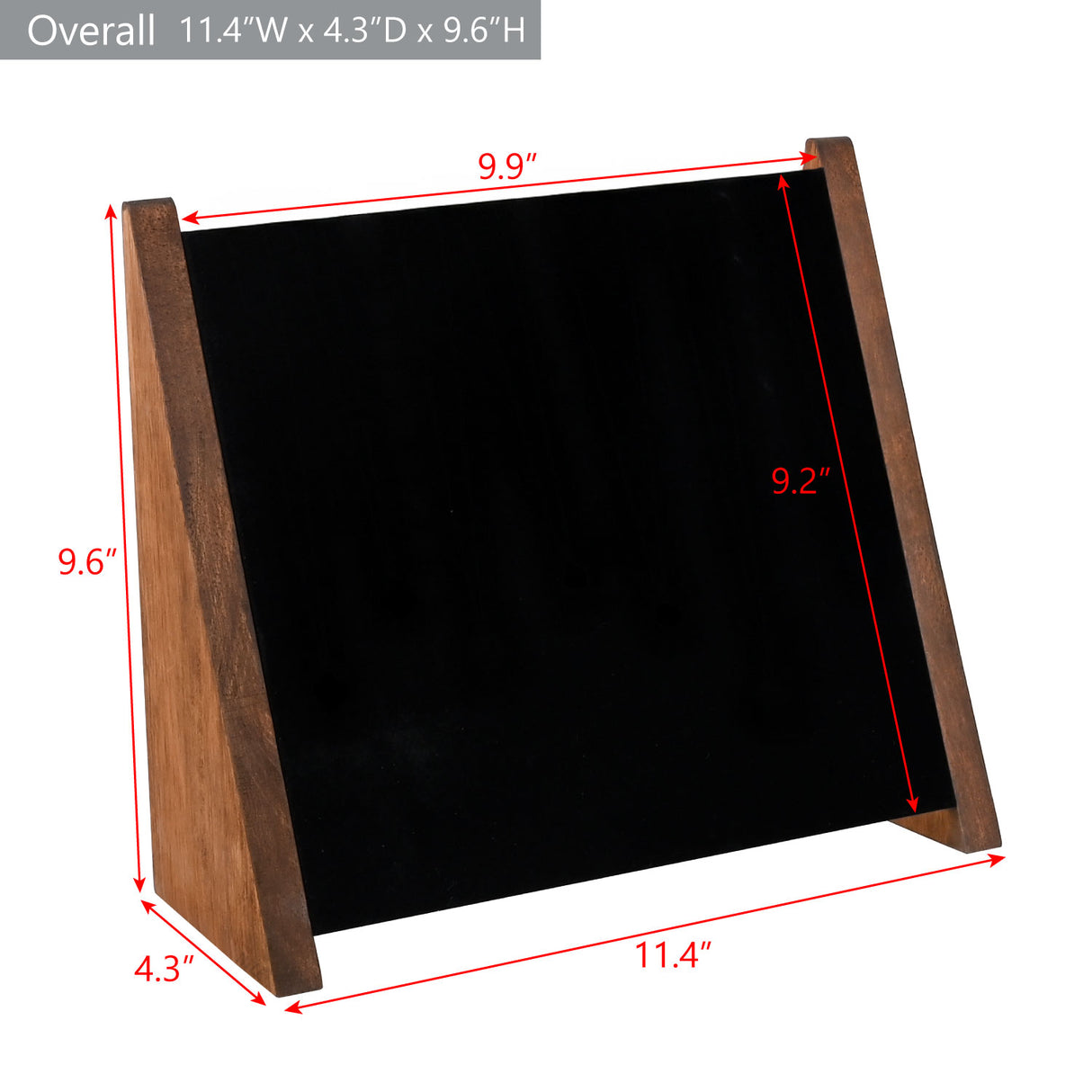 #BWTR68-H   Bamboo Jewelry Necklace Display Stand for Necklaces