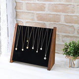 #BWTR68-H   Bamboo Jewelry Necklace Display Stand for Necklaces