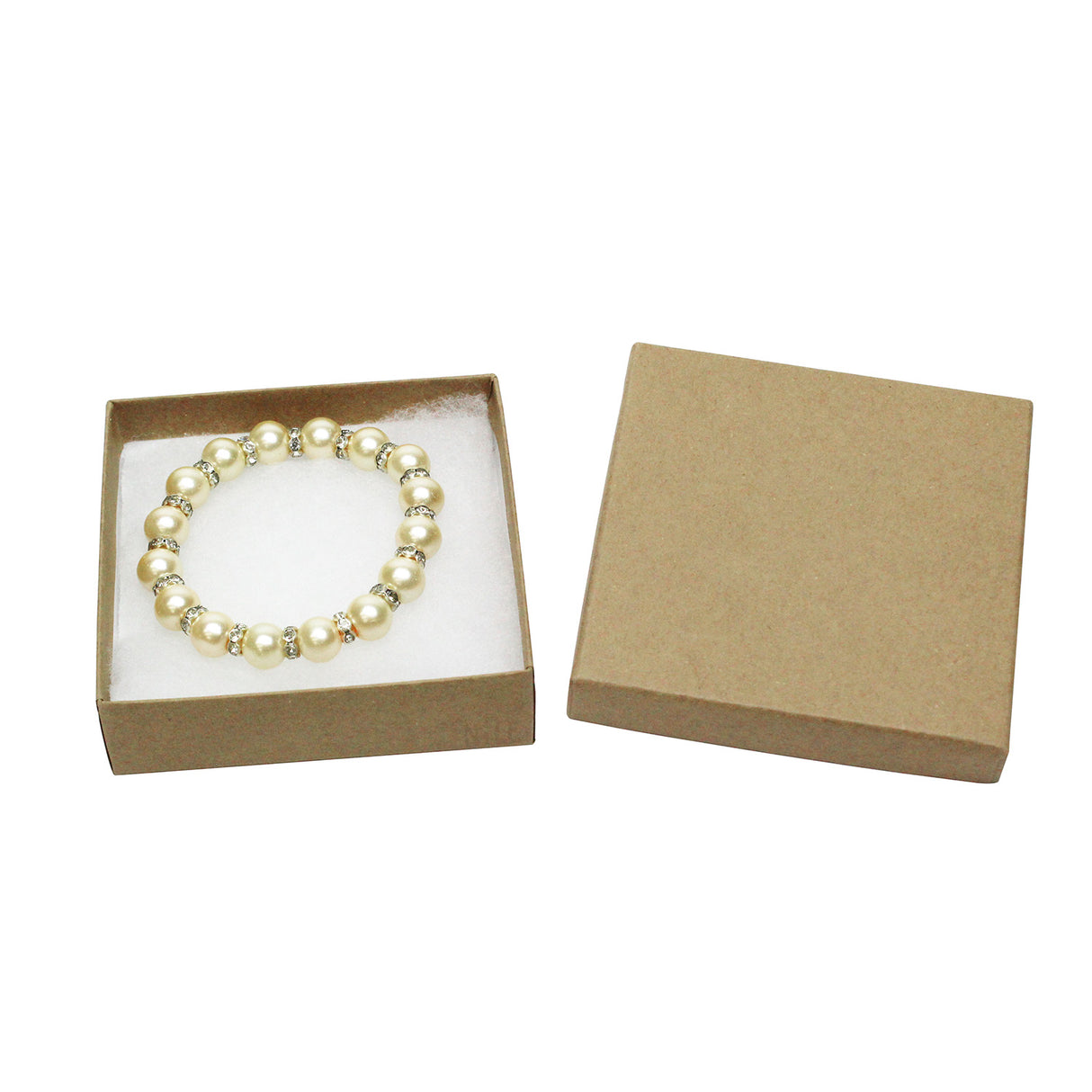 #BX2733 Cotton Filled Paper Jewelry Boxes