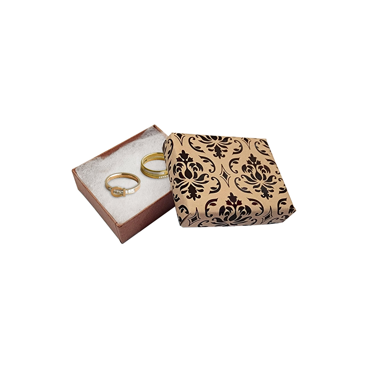 Damask Cotton Filled Boxes-Nile Corp