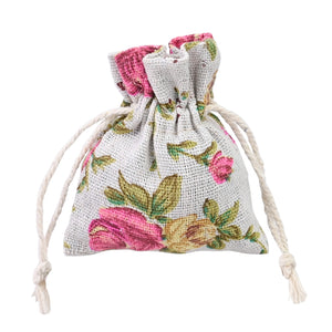 Linen Drawstring Pouches