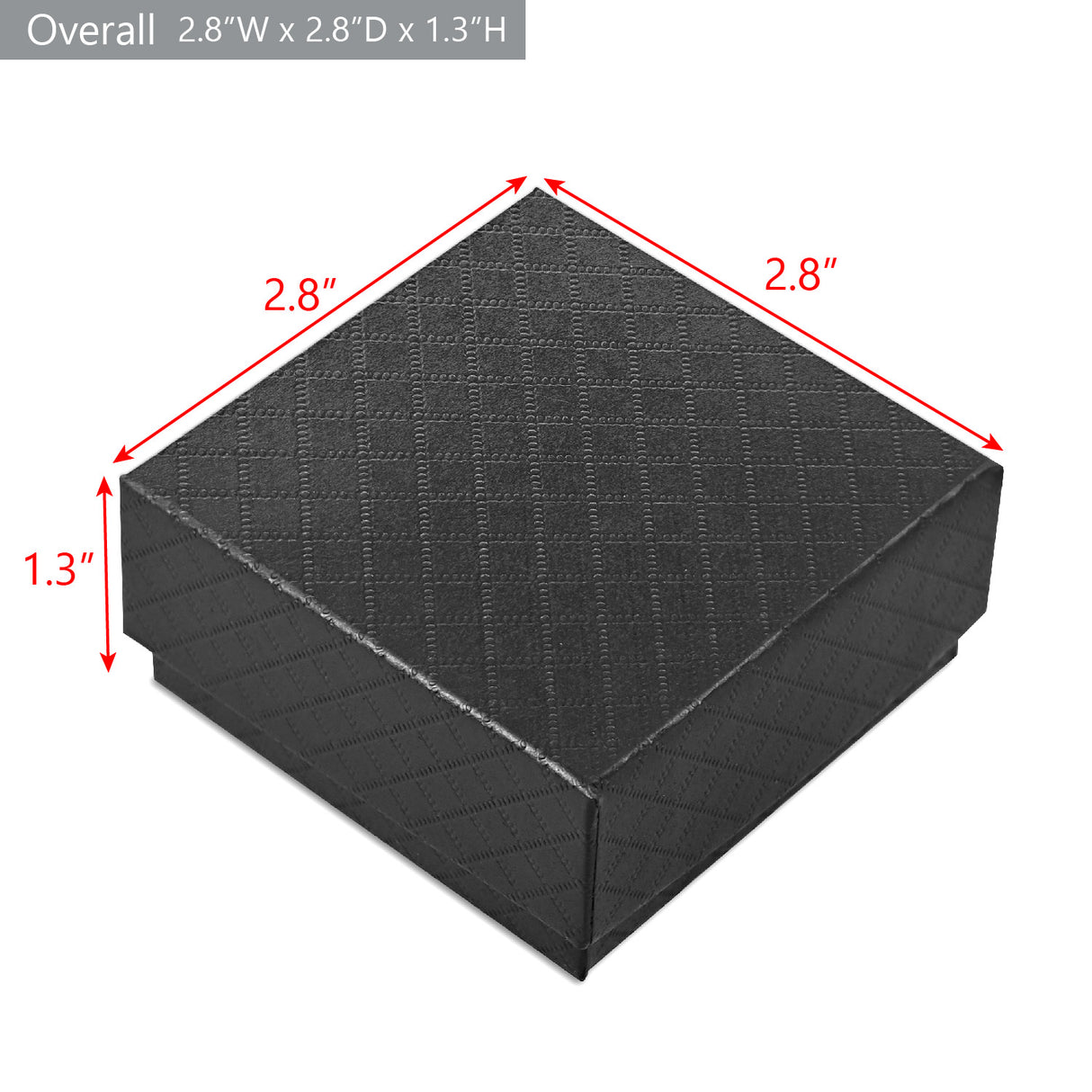 #BX9605 Diamond-Pattern Paper Cotton Filled Boxes