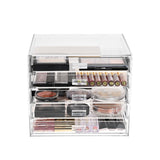 #COM5780C Premium Acrylic 5 Drawer Makeup & Jewelry Organizer