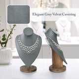 #DPN353LGR Necklace Chain Jewelry Display Holder