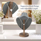 #DPN353LGR Necklace Chain Jewelry Display Holder