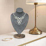 #DPN353LGR Necklace Chain Jewelry Display Holder