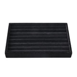 #DPR881BK  Black Velvet Ring Tray Display