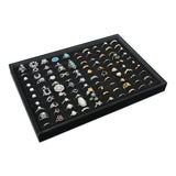 #DPR882BK  Black Velvet (100) Ring Tray