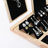 #DPS6700BK  Wood Jewelry Display Set