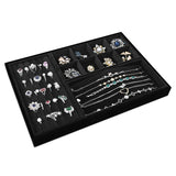 #DPS977BK  Black Velvet  Jewelry Tray