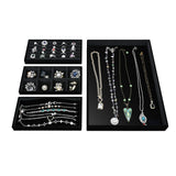 #DPS977BK  Black Velvet  Jewelry Tray