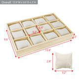 #DPW4512BK  Watch Storage Box, Watch Display Tray, Bangle Display Tray