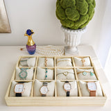 #DPW4512BK  Watch Storage Box, Watch Display Tray, Bangle Display Tray