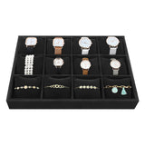 #DPW4512BK  Watch Storage Box, Watch Display Tray, Bangle Display Tray