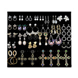 #DTP6120BKx2  Jewelry Earring Display Pad with Easel