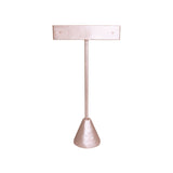 Metal T-Shaped Champagne Pink Earring Display