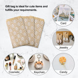 White Damask Kraft Gift Bags