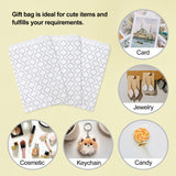 Silver Printed Paper Gift Bags