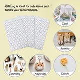 Silver Printed Paper Gift Bags