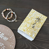 Gold Tone Printed Paper Gift Bags