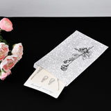 #EN125 Silver Tone Printed Paper Gift Bags-Nile Corp