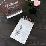 Silver Tone Printed Paper Gift Bags