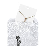 Silver Tone Printed Paper Gift Bags