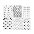 #EN8906x2 Paper Gift Bag in 5 Variety Prints with 200 Stickers

