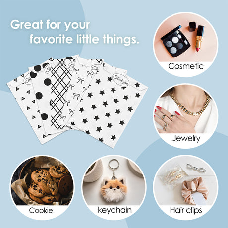 #EN8906x2 Paper Gift Bag in 5 Variety Prints with 200 Stickers
